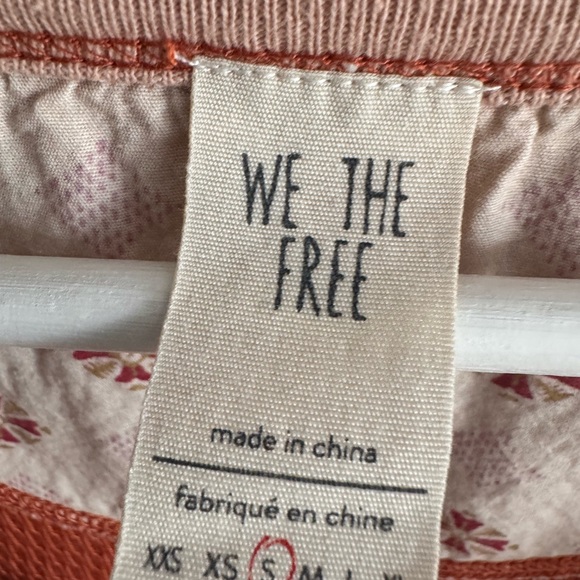 We The Free Terracotta Henley Top - Picture 2 of 2